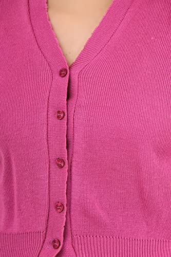 Image of Women Winter Wear V-Neck Half Sleeves Regular Fit Woollen Blouse