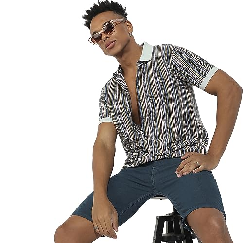 Image of Campus Sutra Men's Regular Fit Shirt
