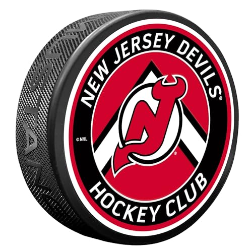 Sports Decor New Jersey Devils Puck - Chevron Banner