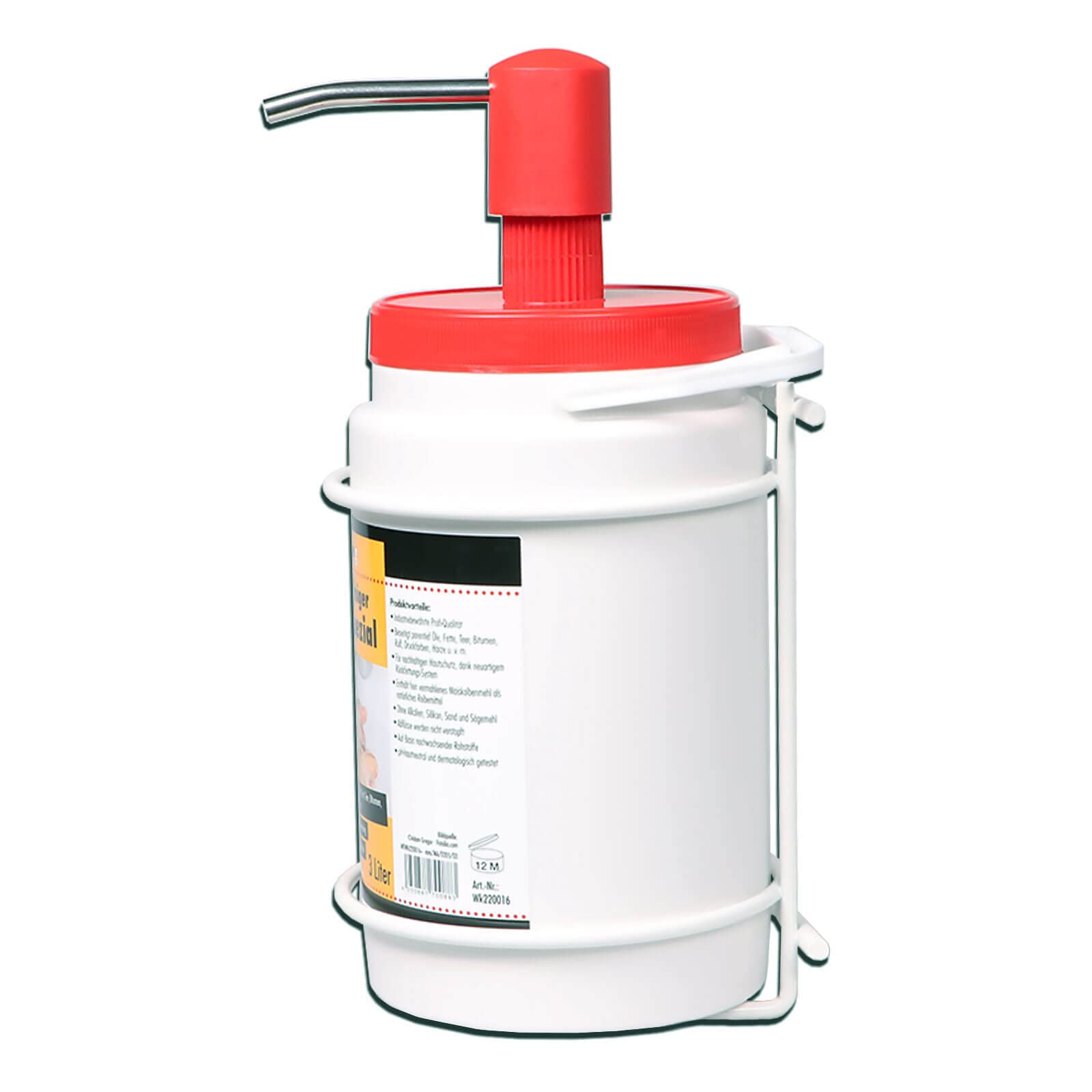 WILPEG KingSpezial Handreiniger Seife Waschpaste Handwaschpaste inkl. Waschbürste, Inhalt:6 Liter