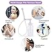 300mlVaginal Douche Cleaner - Anal Douche Vagina Cleaning Kit, 3 Nozzle Tips - Reusable Manual Pressure Enemas for Douche, Coffee & Water Colon Cleansing (300ml/10.1oz)