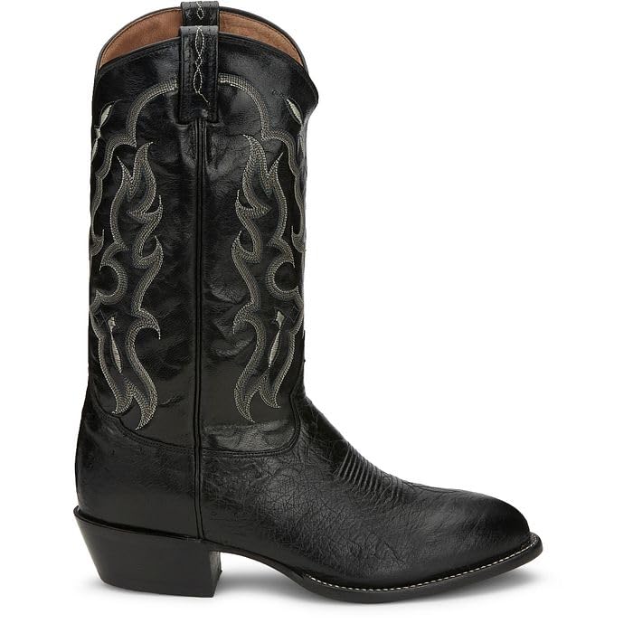 Tony Lama Men's Bonham 13" Smooth Ostrich Western Boot3