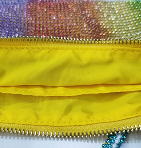 Image of Rhinestone Hobo Bag for Women Rhinestone Purses Sparkly Evening Handbag Shiny Diamond Purse for Wedding Parties 2026 | Rhinestone