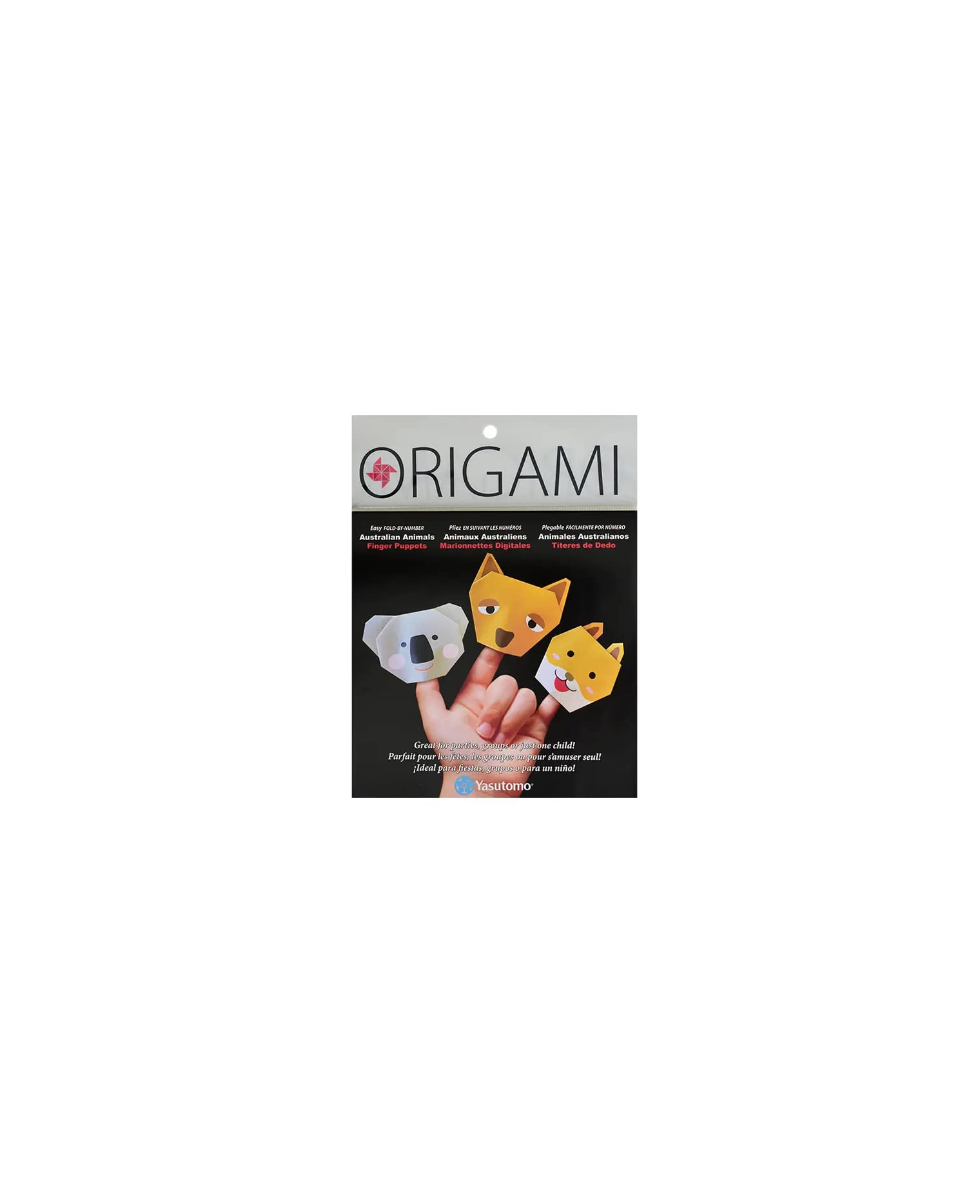 Y&C Origami Paper Finger Puppets Australia Animals
