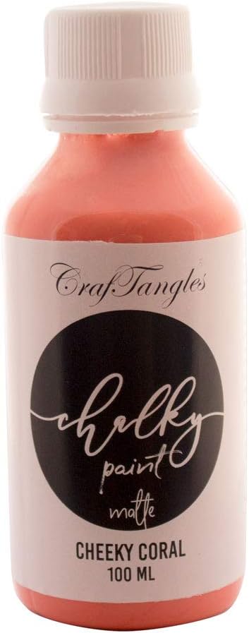 CrafTangles Chalk Paint - Cheeky Coral (100 ml)