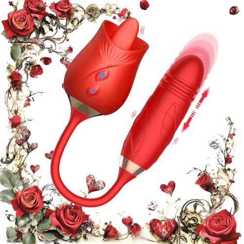2026 Rose Adult Tool for Women Newly Efficient Version Rose Suction Toy for Women 2 in 1 Rose Adult...