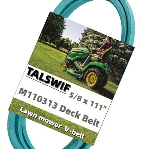 M110313 M154958 Drive Belt (5/8” X 111”) Replaces for John Deere 48" Deck