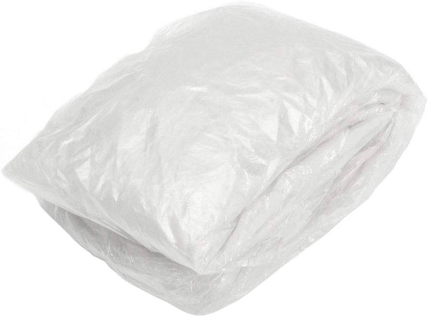 Etopars Clear Plastic Disposable Universal Elastic Band Car Covers Rain Dust Garage Cover Waterproof Temporary Auto 12ft X 22ft
