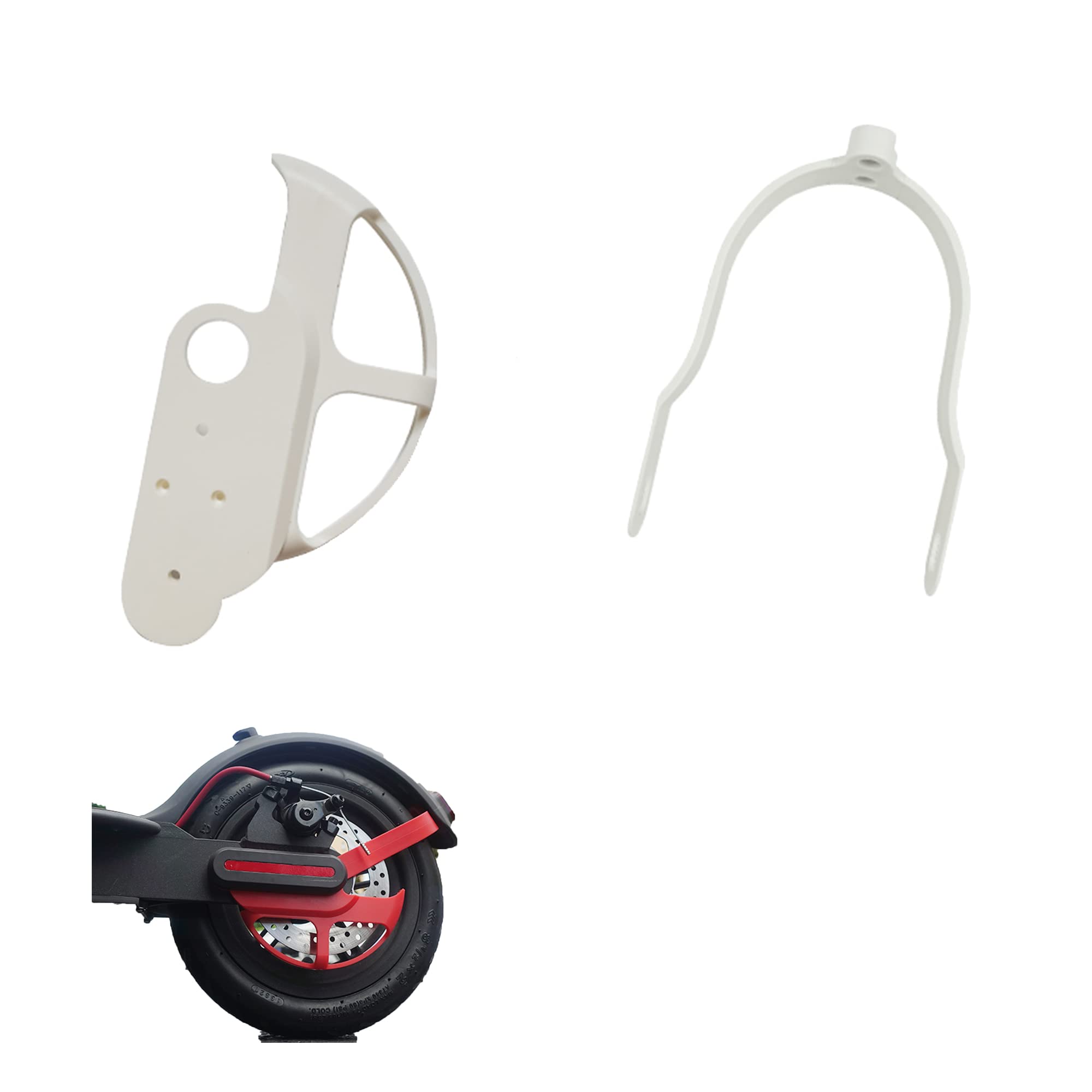 Funda de disco de freno con soporte para guardabarros para Xiaomi M365 Pro Pro2 1S para Mi 3 accesorios para patinete eléctrico