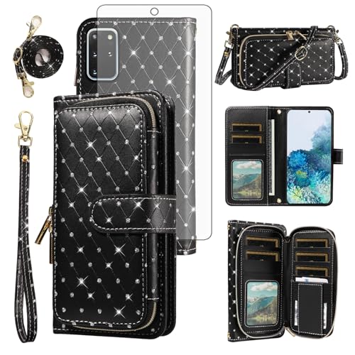 Coque Samsung Galaxy S20 Plus antichoc noire Asuwish ZSZXLLB rigide