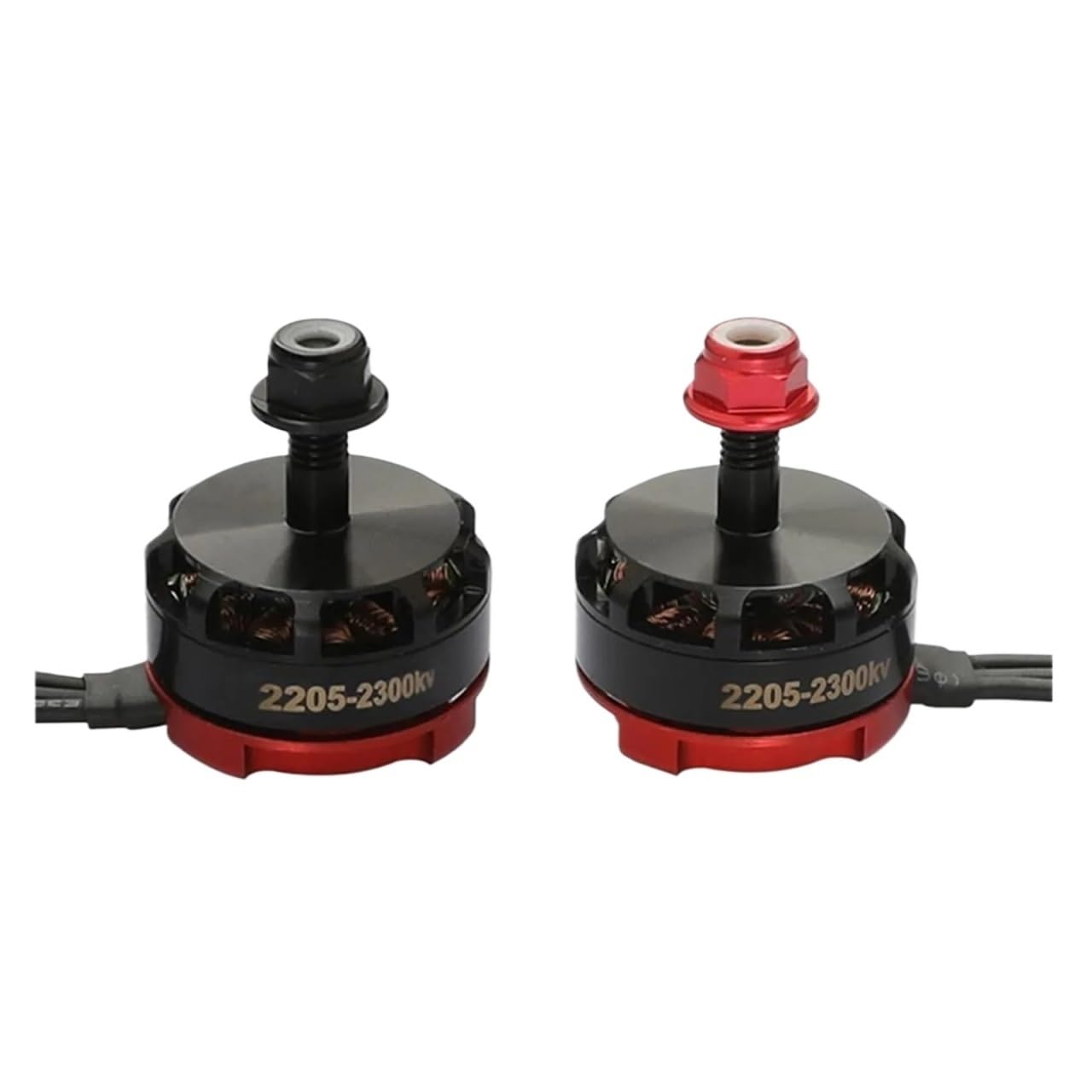 Motor sin escobillas RS2205 2300KV CW/CCW para dron FPV carreras 5 pulgadas