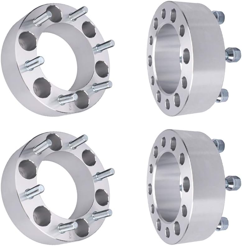 2in Wheel Spacers 6x5.5/ 6x139.7mm Hub Bore 4.25"/108mm Wheel Spacers, Compatible for 1988-2009 Toyota 4Runner/2000-2006 Tundra/Tacoma/Sequoia/FJ Cruiser, for 2006-2010 Hummer H3 Alpha, 4pcs