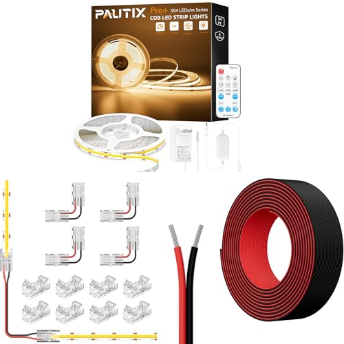 Tira LED COB PAUTIX 7.5 m 3000K Blanco cálido miniatura 1