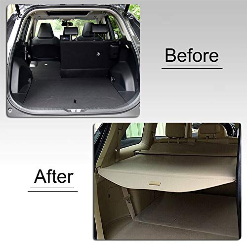 Kaungka Cargo Security Rear Trunk Cover Retractable For 14 18 Toyota Highlander Cargo Cover Beige Not Fit That Has 2 Captains Chairs Buy Online In Japan At Desertcart Jp Productid 44980275