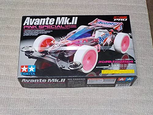 週末セール　アバンテMk.Ⅱ ピンクスペシャル　17個セット　タミヤ　ミニ四駆 アバンテMk.II ピンクスペシャル (クリヤーボディ) (MSシャーシ