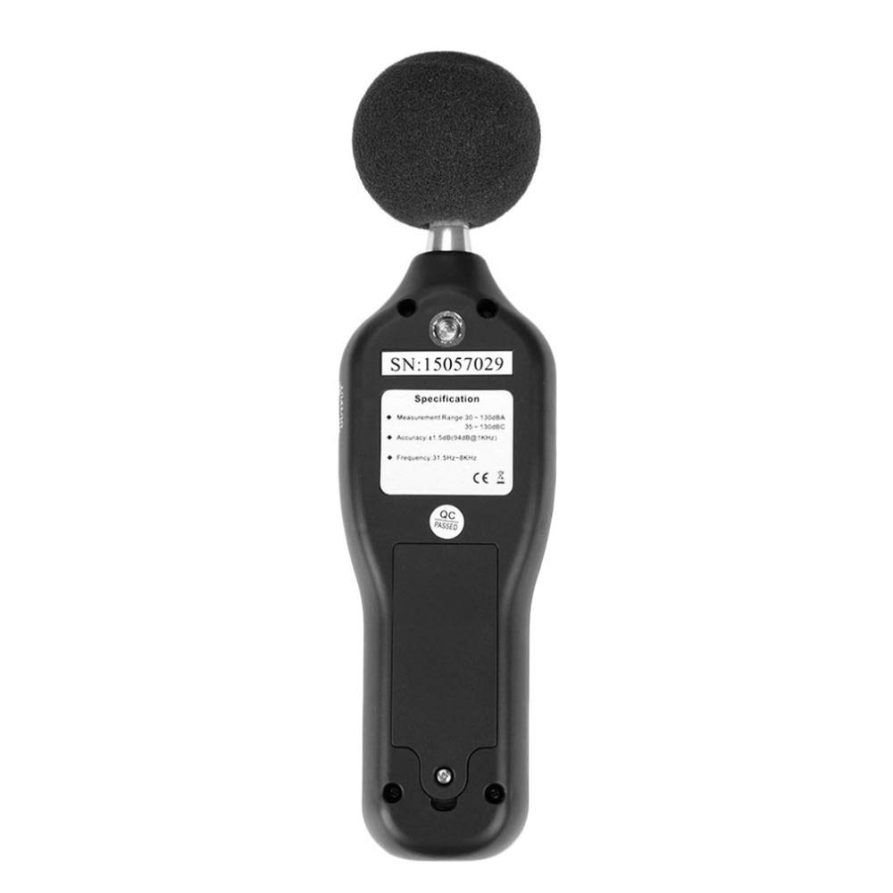 CLEIDE TL-200 Capteur de décibel Haute résolution USB Niveau sonore numérique Décibel mètre 30-130dB avec rétroéclairage 32000 Mesure du Bruit de données Facile à Utiliser