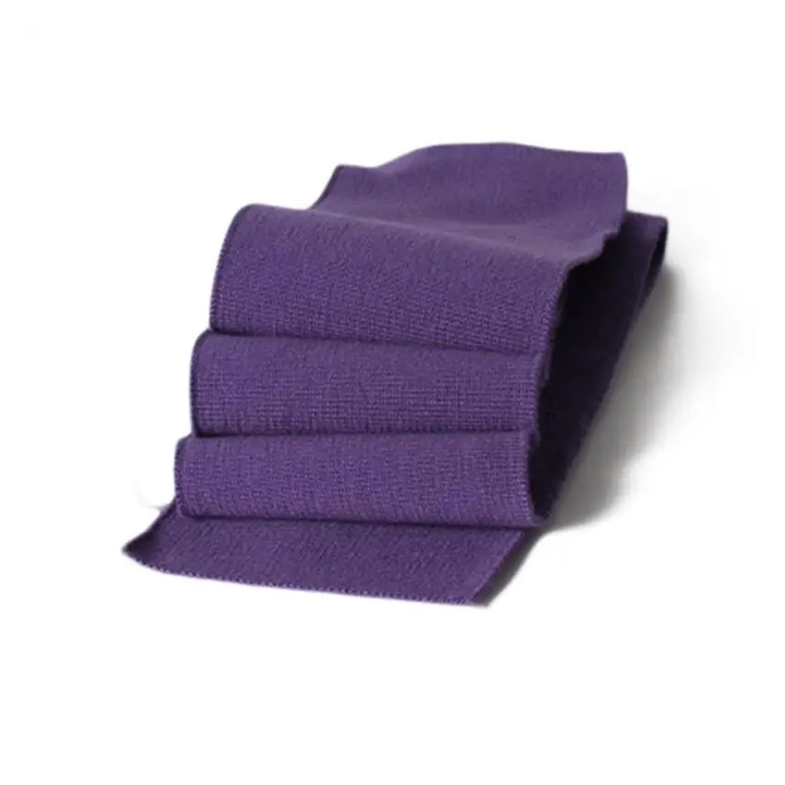 Ribbed Knit Cuff 80cm High Elastic Rib Anti-Pilling Polyester Yarn-Dyed Threaded Hem for Cuffs Neckline Clothes DIY(20,7CM X 80CM)