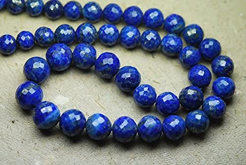 Lapis lazuli naturel rondelles facettées 6mm 7mm collier lithothérapie