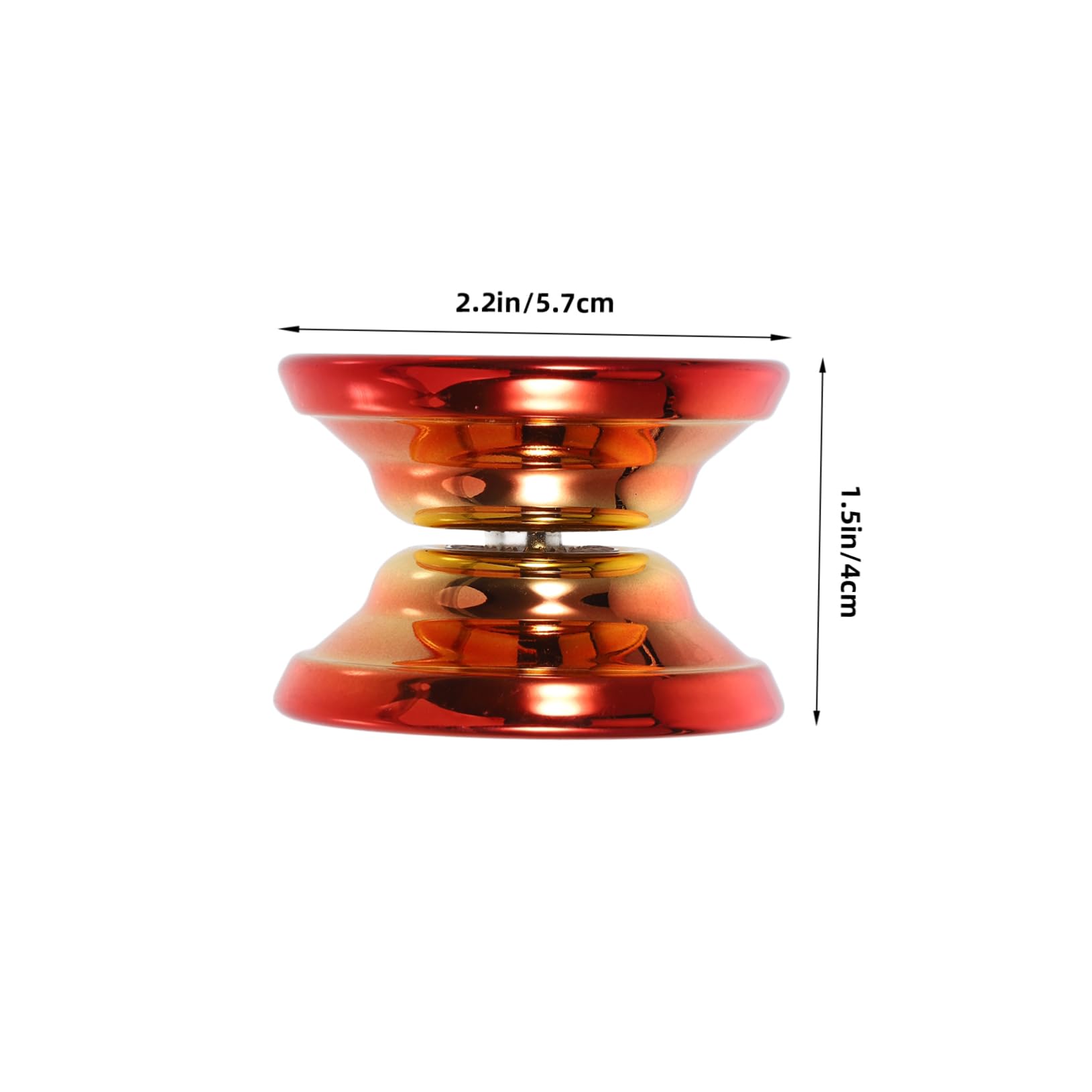 KOMBIUDA Small Yoyo Balls with String for Enhance Fine Motor Skills Hand Eye Coordination Fun Plaything for All Ages String Included Random Color