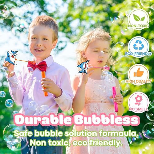Baguettes à bulles requin et jouets de piñata enfants - 5