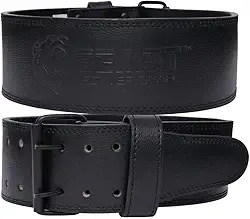 Beast Power Gear Cintos de levantamento de peso – Alça livre de 10 cm de largura e 10 mm de espessura para halterofilismo, musculação, cinto de musculação, cinto de ginástica com suporte superior para