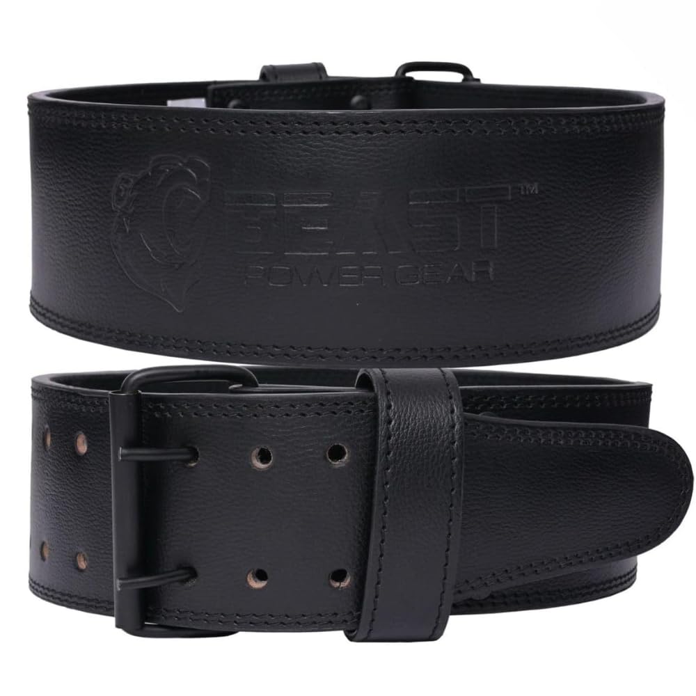 Beast Power Gear Cintos de levantamento de peso – Alça livre de 10 cm de largura e 10 mm