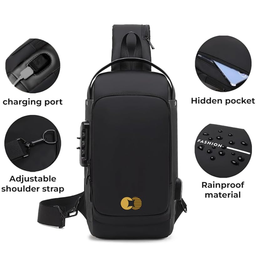 Miniature Travel Bag TSA Approved Flight Approved Hiking Approved Sling Bag For Men And Women2