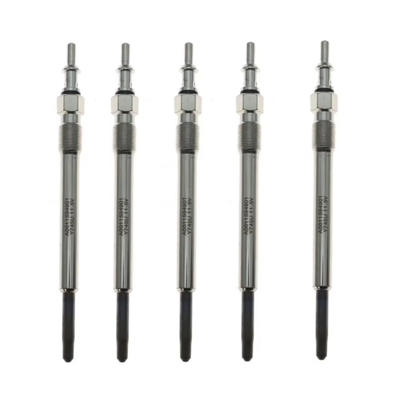 Calentador de bujías diésel A0011592801 88900715 Compatible con Benz para W463 1996-2003 para Sprinter 2000-2006 Herramienta de Arranque del Motor Juego de Calentadores de bujías