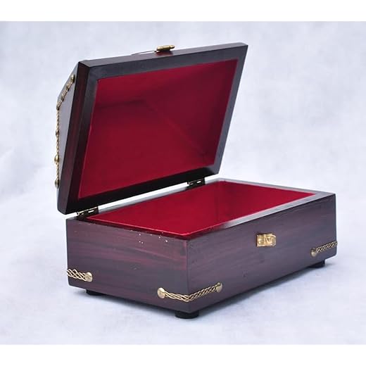 Kerala Wooden Jewel Box Medium