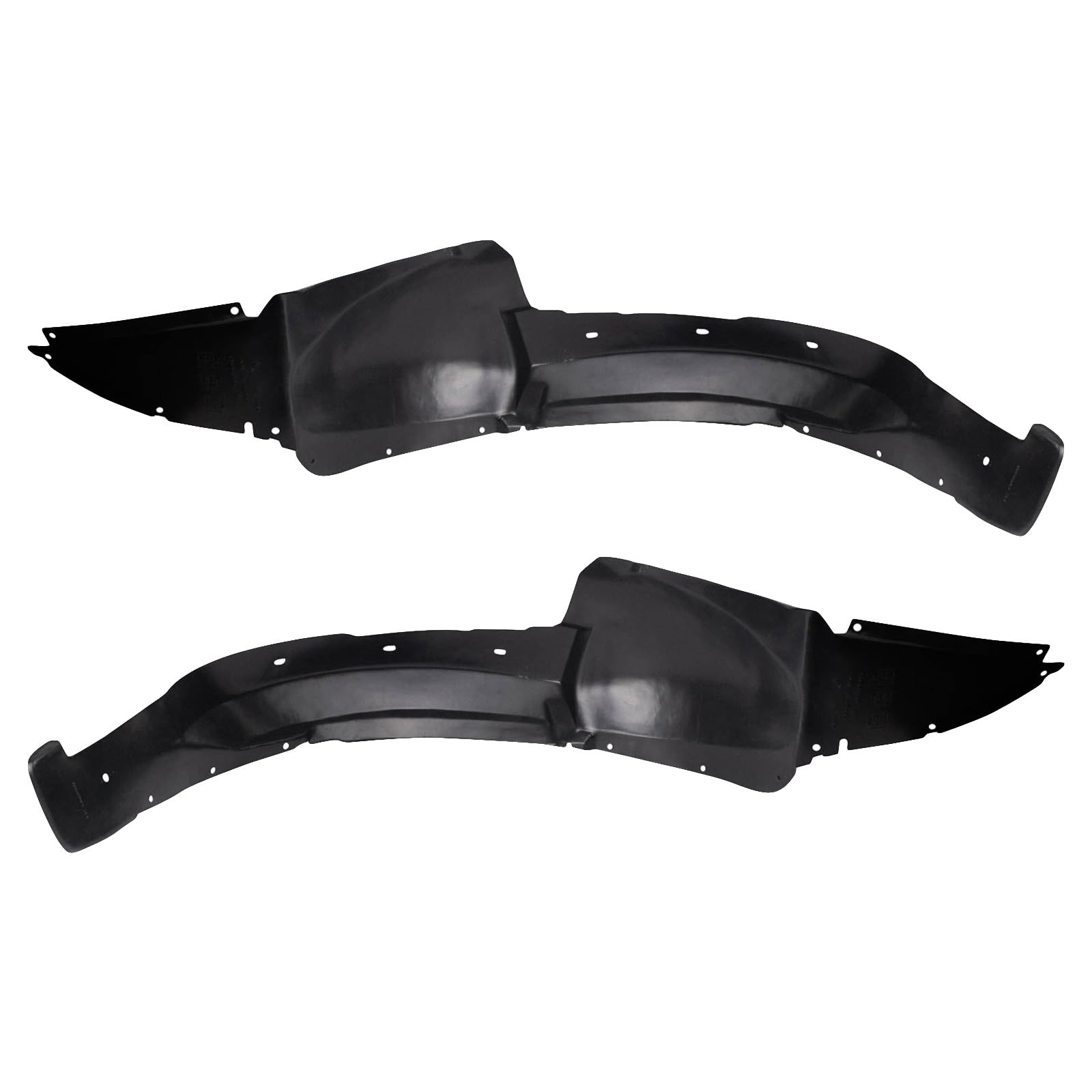 TRQ Inner Fender Liner Set | For 2007-2009 Pontiac G5 GM1250121 GM1251120