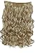Produktbild Prettyshop Haarteil, 55,9 cm, mit 5 Clips, einteilig, für den ganzen Kopf, Haarverlängerung zum Anklippen, Haarteil, gelockt, gewellt, hitzeresistent, verschiedene Farben