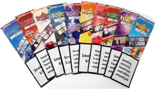 JUICY JAY BLUNTS Lote de 10 unidades papel de fumar