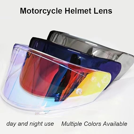 Motorcycle Helmet Visor for MT Thunder 4 SV, Anti-Scratch Anti-Fog Scratch Resistant High Definition Premium Mirrored Visor Motorcycle Helmet,A/Fantasy