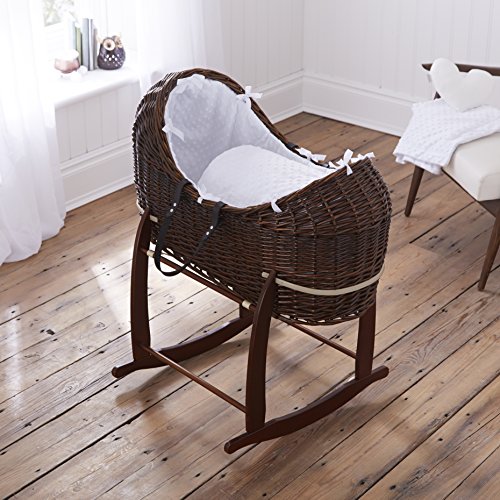 white noah pod moses basket