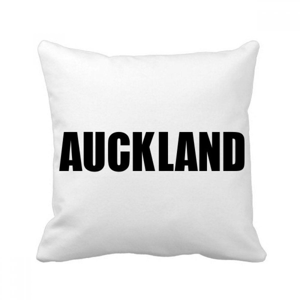 Oreiller Auckland Nouvelle-Zélande coussin décoratif carré multicolore 40x40cm pour canapé