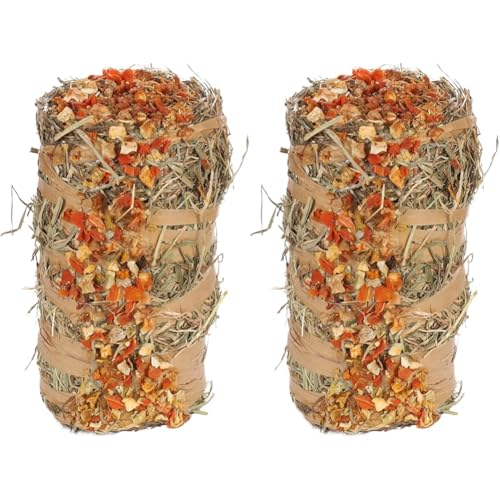 FLAMINGO Rouleau DE Foin LÉGUMES 200GR (Lot de 2)