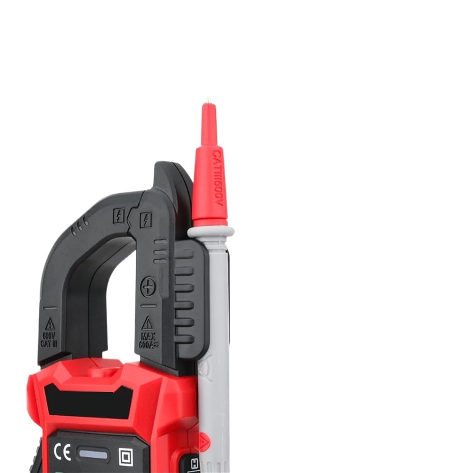 Multimetro digitale professionale con pinza amperometrica, multimetro digitale a vero valore efficace, gamma automatica, tester di tensione NCV CC/CA, voltmetro, multitester intelligente(GD166A)