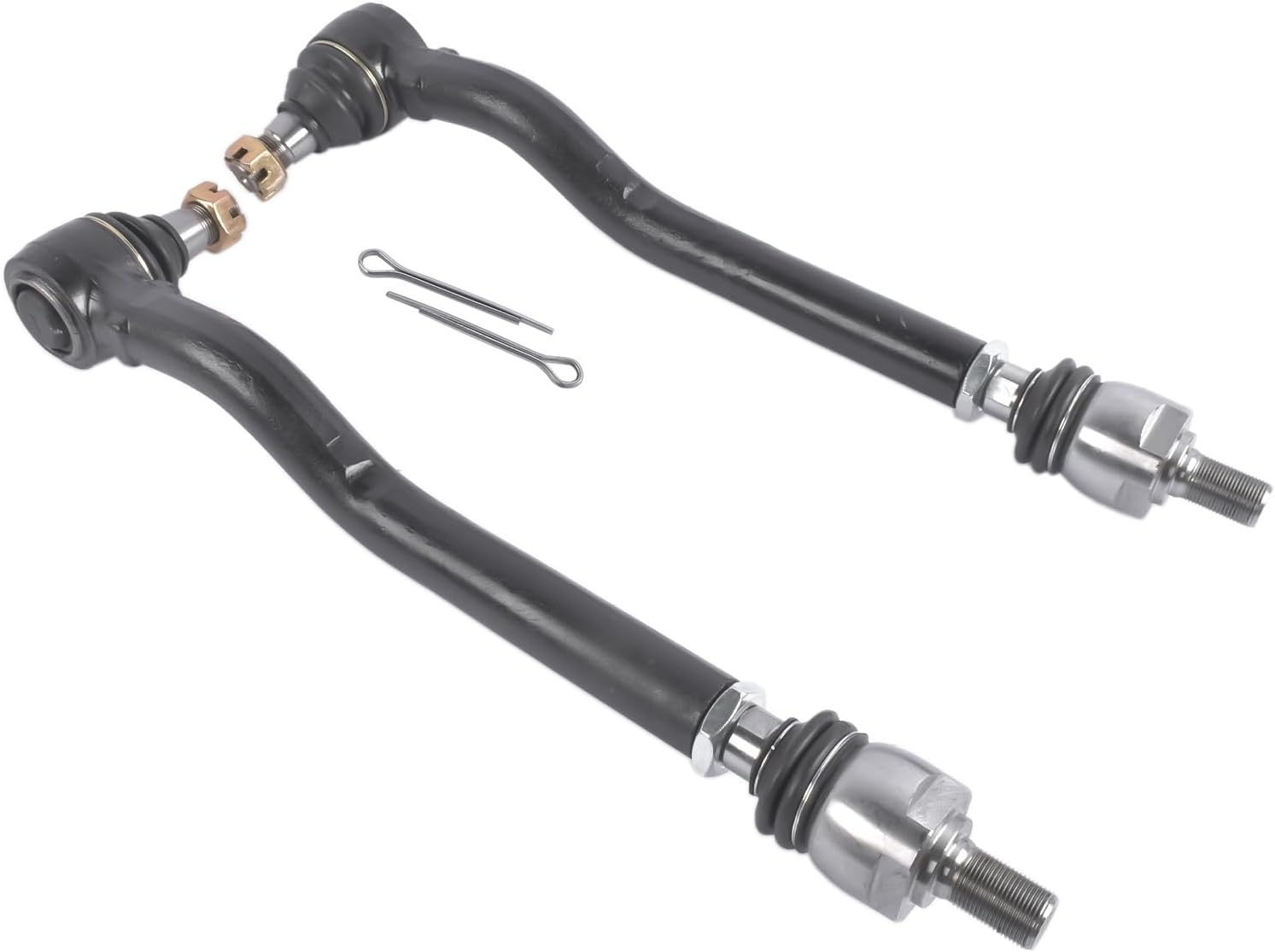 Pair Tie Rod Kit AT309303 AT309304 Replacement for John Deere 210C 210LE 300D 310D 315D 310E 310SE 315SE 310G 310SG 315SG 410D 510D 410E 410G AT170204 AT170205 AT167323 AT167325