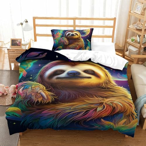 Ensemble de literie loutre 3D microfibre de qualité supérieure - 2