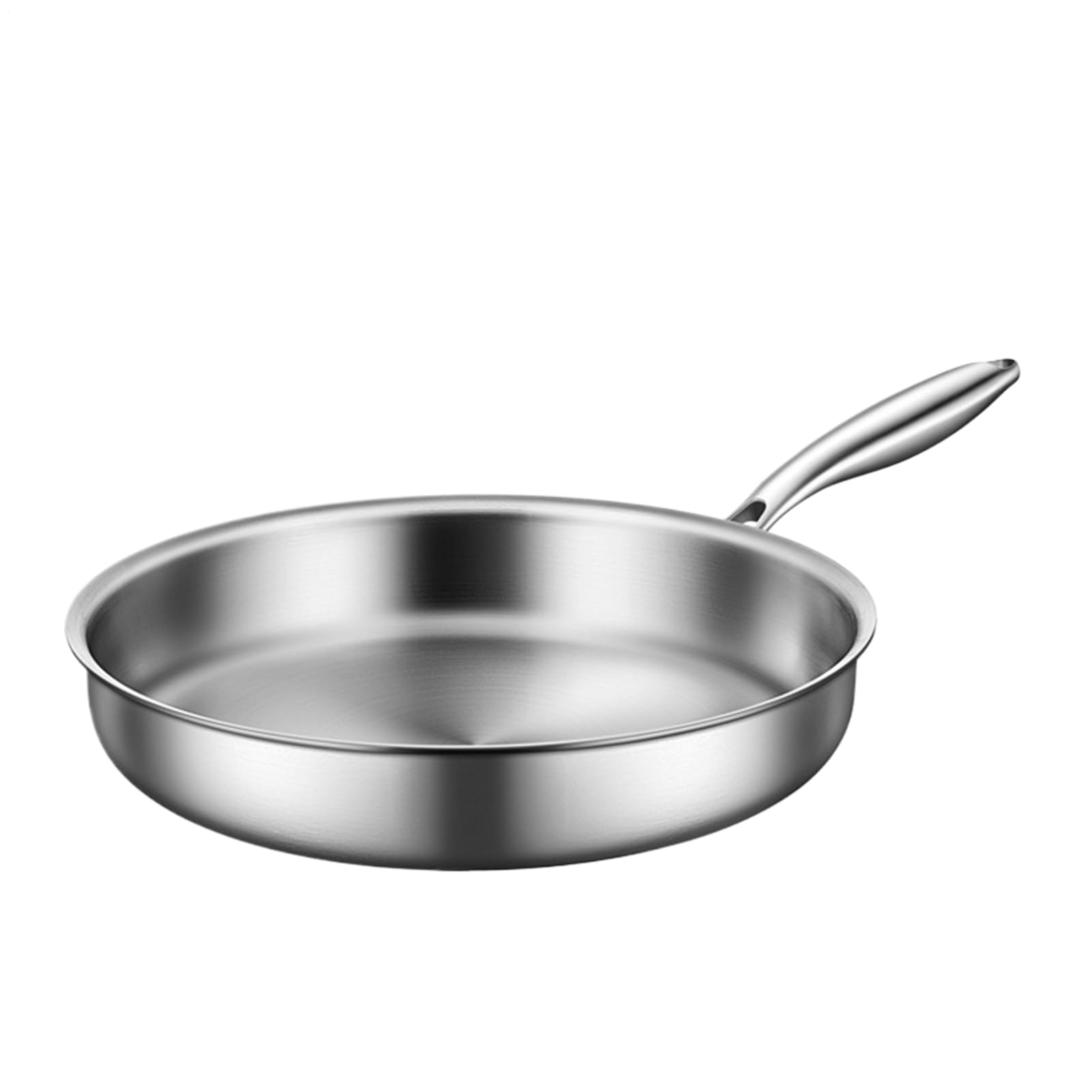 Patelrz z jajkiem, patelnie i patelnie Non Stick Anti-Scalding Stali Stal | Wielofunkcyjne narzędzie do jadalni kuchennej, omelety do pieców, elektryczne piece ceramiczne