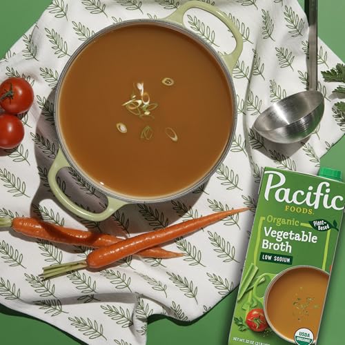 Pacific Foods 5450 Low Sodium Organic Vegetable Broth thumb #5
