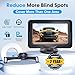 Backup Camera Easy Setup Plug-Play: HD 1080P No-Delay Waterproof - Clear Night Vision Rear View Camera with Monitor for Car Truck SUV - LK3