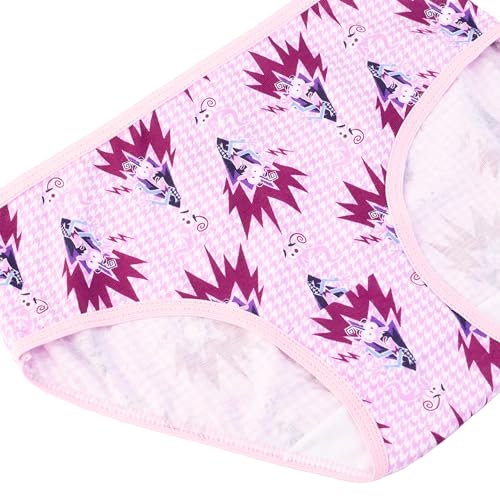Disney Girls' Inside Out 2 Exclusive 10-Pack 100% Combed Cotton Panties Underwear in Sizes 4-83