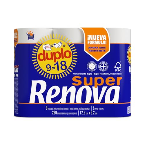 RENOVA SUPER DOUBLE Toilettenpapier 9