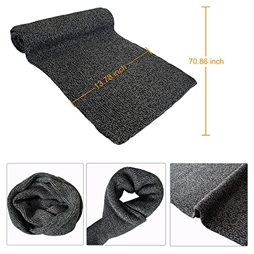 Honnesserry 1980S-HSCARF-DGREY1 Winter Hats Scarf For Men With Touchscreen Gloves Warm Men'S Scaves And Beanie Hat Themal Gloves Set thumb #3