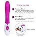 Utimi Vibrating G Spot Rabbit Vibrator Upgraded Silicone 10 Speed Vibrations Clitoris Stimulation for Women