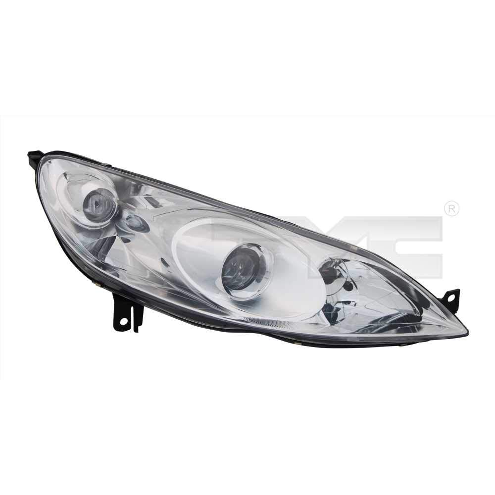Diederichs Faro delantero derecho H1/H7 para Peugeot 407 (6D/6E) 2004 y superior, blanco, halógeno, coche, faro