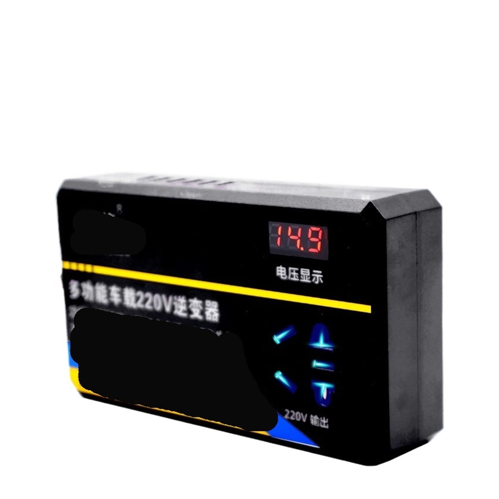 Inverter da 12V/24V a 220V ad alta potenza for veicoli, casa ed esterni, convertitore solare boost