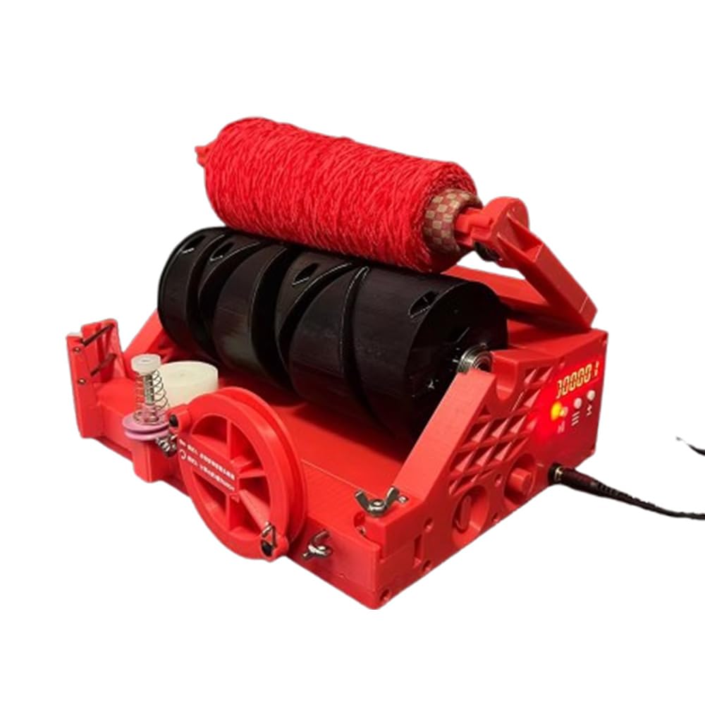 Toplionace Tragbarer Elektrischer Mini Garnwickler mit Längenberechnung und Gewichtserkennung für Den Tisch.
