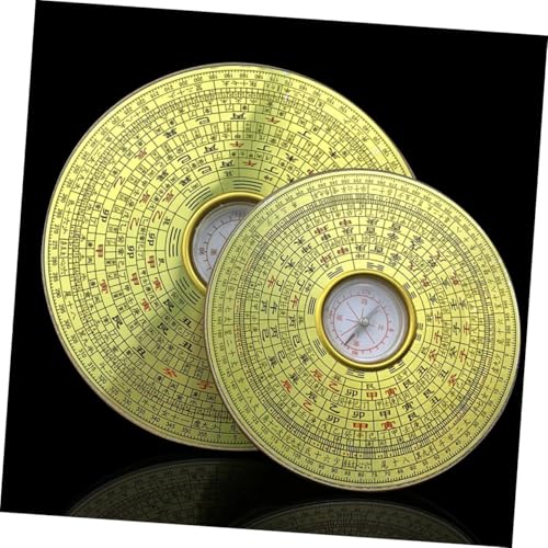 Brújula Feng Shui giratoria tradicional 10 cm diámetro miniatura 7